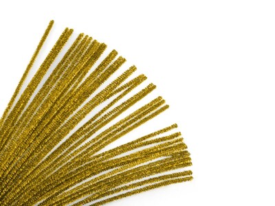 Foto 2 | Foto 2 | Limpiapipas Krafty Kids Gc025b Tinsel Chenille Stems Gold - Venta Internacional.