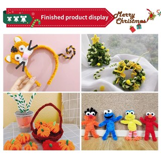 Foto 7 | Foto 7 | Limpiapipas Iuuidu Con Tallo De Chenilla 150 Unidades Para Manualidades - Venta Internacional.