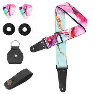 Foto 1 | Foto 1 | Correa De Guitarra Lizimandu Ajustable Con Correas Y Púas - Venta Internacional.