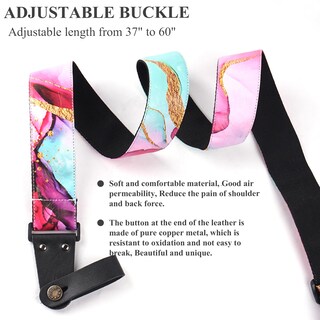 Foto 3 | Foto 3 | Correa De Guitarra Lizimandu Ajustable Con Correas Y Púas - Venta Internacional.