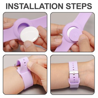 Foto 5 | Foto 5 | Soporte De Reloj Para Airtag Xeewen Kids Impermeable Paquete De 2 - Venta Internacional.