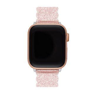 Foto 2 | Foto 2 | Correa De Reloj Kate Spade New York Pink Glitter Jelly 38/40/41 Mm - Venta Internacional.