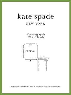 Foto 5 | Foto 5 | Correa De Reloj Kate Spade New York Pink Glitter Jelly 38/40/41 Mm - Venta Internacional.