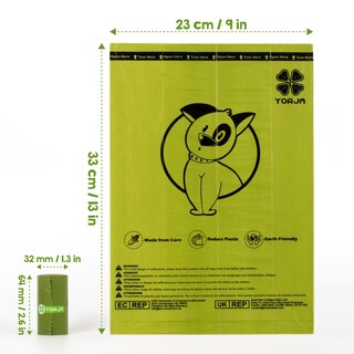 Foto 5 | Foto 5 | Bolsas Para Excrementos De Perro Yorja 360 100% A Prueba De Fugas - Venta Internacional.