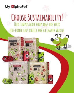 Foto 6 | Foto 6 | Bolsas Compostables Para Excrementos De Perro My Alphapet 240 Unidades Tamaño Grande - Venta Internacional.