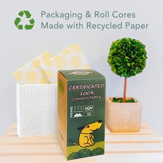 Foto 6 | Foto 6 | Bolsa Compostable Para Excrementos De Perro Moonygreen 120 Recambios 9 X 13 Pulgadas - Venta Internacional.