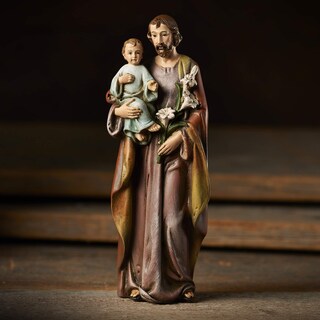 Foto 5 | Foto 5 | Figura Joseph's Studio San José Y El Niño Jesús 6 25 Cm De Alto - Venta Internacional.