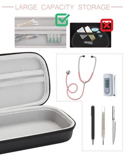 Foto 3 | Foto 3 | Estuche Para Estetoscopio Stukcaze Para 3m Littmann Classic Iii Color Negro - Venta Internacional.