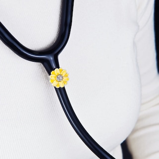Foto 4 | Foto 4 | Abalorios Para Estetoscopio Heygoo Sunflower Bling Paquete De 2 - Venta Internacional.