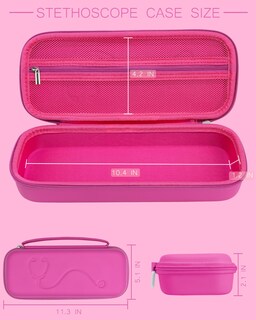 Foto 2 | Foto 2 | Funda Para Estetoscopio Stukcaze Para 3m Littmann Classic Iii Rosa - Venta Internacional.