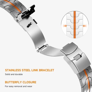 Foto 6 | Foto 6 | Pulsera Bovipo De Titanio Para Samsung Galaxy Watch 7 Ultra - Venta Internacional.