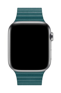 Foto 3 | Foto 3 | Correa De Reloj Apple Leather Loop 44 Mm Peacock Medium - Venta Internacional.