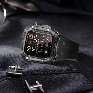 Foto 7 | Foto 7 | Correa Con Funda Transparente Para Apple Watch Ultra/ultra 2 De 49 Mm - Venta Internacional.