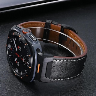 Foto 3 | Foto 3 | Correa De Piel Compatible Con Samsung Galaxy Watch 7 Ultra De 47 Mm - Venta Internacional.