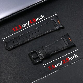 Foto 5 | Foto 5 | Correa De Piel Compatible Con Samsung Galaxy Watch 7 Ultra De 47 Mm - Venta Internacional.