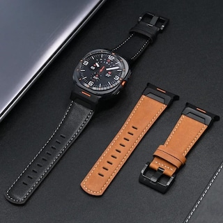 Foto 6 | Foto 6 | Correa De Piel Compatible Con Samsung Galaxy Watch 7 Ultra De 47 Mm - Venta Internacional.
