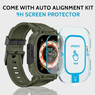 Foto 2 | Foto 2 | Funda Protectora De Pantalla Bands Para Apple Watch Amband De 49 Mm - Venta Internacional.