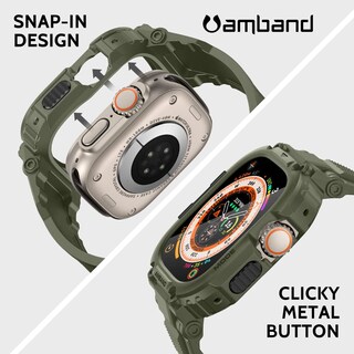 Foto 7 | Foto 7 | Funda Protectora De Pantalla Bands Para Apple Watch Amband De 49 Mm - Venta Internacional.
