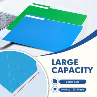 Foto 4 | Foto 4 | Carpeta De Archivos Pandri Paquete De 120 Unidades Color Con Lengüeta Cortada 1/3 Tamaño Carta - Venta Internacional.