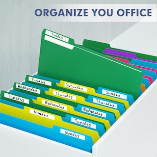 Foto 7 | Foto 7 | Carpeta De Archivos Pandri Paquete De 120 Unidades Color Con Lengüeta Cortada 1/3 Tamaño Carta - Venta Internacional.