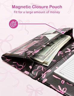 Foto 4 | Foto 4 | Libro De Servidor Zreal Cute Para Camareros En Restaurantes Color Negro - Venta Internacional.