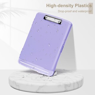 Foto 5 | Foto 5 | Portapapeles Piasoenc Con Almacenamiento A4 Morado Para Enfermeras Y Profesores - Venta Internacional.