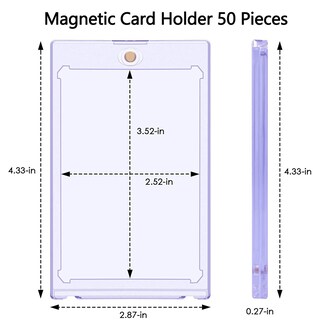 Foto 5 | Foto 5 | Tarjetero Magnético Boyanbb 35 Puntos Para Tarjetas Coleccionables X50 - Venta Internacional.