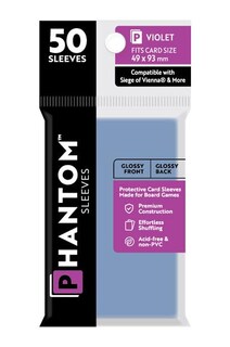 Foto 1 | Foto 1 | Fundas De Cartas Phantom Violet De 49 Mm X 93 Mm Para Siege Of Vienna - Venta Internacional.