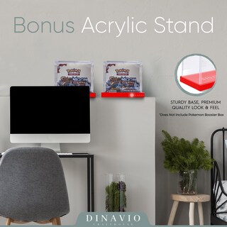 Foto 4 | Foto 4 | Estuche Acrílico Pokemon Booster Box Dinavio Crafthouse - Venta Internacional.