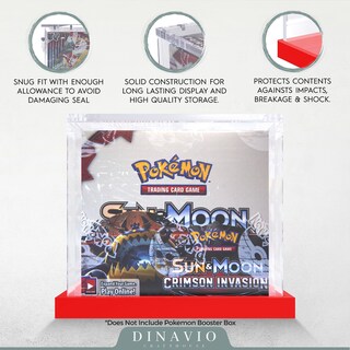 Foto 5 | Foto 5 | Estuche Acrílico Pokemon Booster Box Dinavio Crafthouse - Venta Internacional.