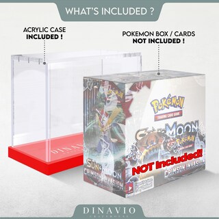 Foto 6 | Foto 6 | Estuche Acrílico Pokemon Booster Box Dinavio Crafthouse - Venta Internacional.