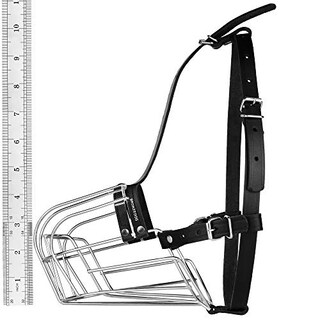 Foto 6 | Foto 6 | Bozal Para Perro Bronzedog Pitbull Cesto De Alambre Correas De Piel - Venta Internacional.