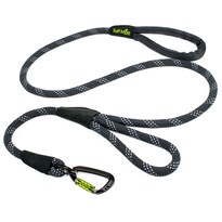 Cuerda Para Perros Tuff Mutt De 1 5 M Con Doble Asa Reflectante - Venta Internacional.