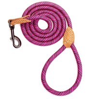 Correa De Cuerda Para Perros Mile High Life Mountain Climbing  Rosa Intenso - Venta Internacional.