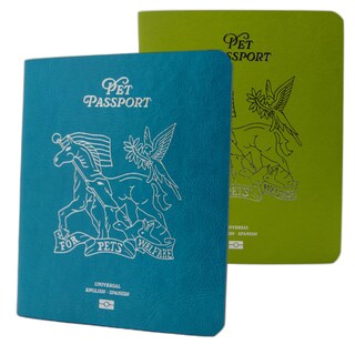 Foto 1 | Foto 1 | Cuero Sintético Pet Passport United Pet Club Color De Primera Calidad - Venta Internacional.