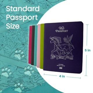 Foto 4 | Foto 4 | Cuero Sintético Pet Passport United Pet Club Color De Primera Calidad - Venta Internacional.