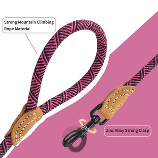 Foto 5 | Foto 5 | Correa De Cuerda Para Perros Mile High Life Mountain Climbing Rosa Intenso - Venta Internacional.