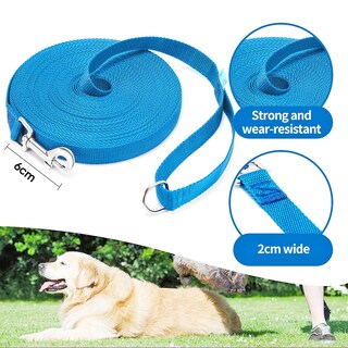 Foto 2 | Foto 2 | Correa De Adiestramiento Para Perros Baapet Larga 15 Pies 20 Pies 30 Pies 50 Pies 100 Pies Azul - Venta Internacional.