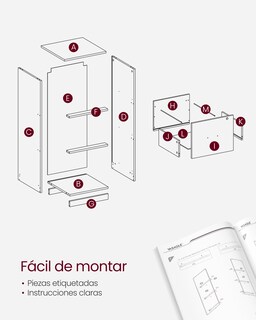 Foto 8 | Foto 8 | Archivador Vertical De 3 Cajones Para Oficina En Casa Soporte Impresora Cerradura Riel Ajustable A4 Carta