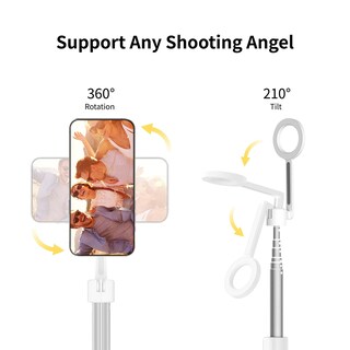 Foto 3 | Foto 3 | Trípode Selfie Stick Vimitty Magnetic Con Mando A Distancia Para Iphone - Venta Internacional.