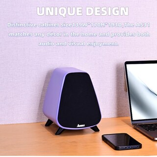 Foto 2 | Foto 2 | Altavoces Activos De Estantería Aors As31 Bluetooth 80 W Rms - Venta Internacional.