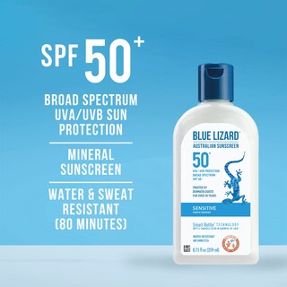 Foto 2 | Foto 2 | Protector Solar Blue Lizard Sensitive Spf 50+ 250 Ml Resistente Al Agua - Venta Internacional.