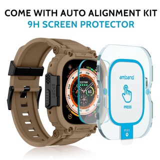 Foto 2 | Foto 2 | Protector De Pantalla Y Funda Para Apple Watch Amband Ultra 2 - Venta Internacional.