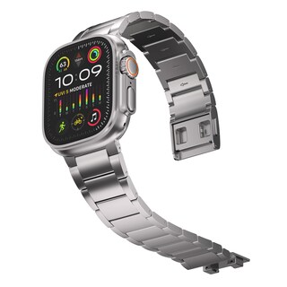 Foto 3 | Foto 3 | Watch Band Ultra 2 Titanium Con Hebilla Magnética Para Apple Watch - Venta Internacional.