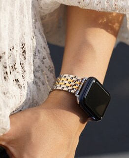Foto 3 | Foto 3 | Correas De Reloj Para Apple Watch De Acero Inoxidable Para Mujer - Venta Internacional.