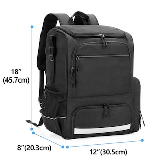 Foto 7 | Foto 7 | Mochila Para Silla De Ruedas Samdew Complicated Negra Resistente Al Agua - Venta Internacional.