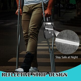 Foto 7 | Foto 7 | Funda Para Muletas Archerest Resistente Al Agua Con Soporte Para Bebidas - Venta Internacional.