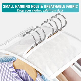 Foto 3 | Foto 3 | Bolsas Maylmc Transparentes Para Colgar Ropa 24 X 10 X 40 Pulgadas Paquete De 6 - Venta Internacional.