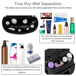 Foto 2 | Foto 2 | Bolso De Ducha Bukere Portátil Para Viajes A Dormitorios Universitarios - Venta Internacional.