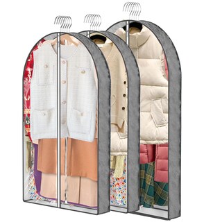 Foto 1 | Foto 1 | Bolsas De Ropa Zykoya 3 Unidades 40 Y 50 Cm Peva Resistentes A Polillas Y Transpirables - Venta Internacional.